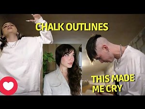 This was Emotional… Reaction to Ren X Chinchilla- Chalk Outlines LIVE 📀🎬