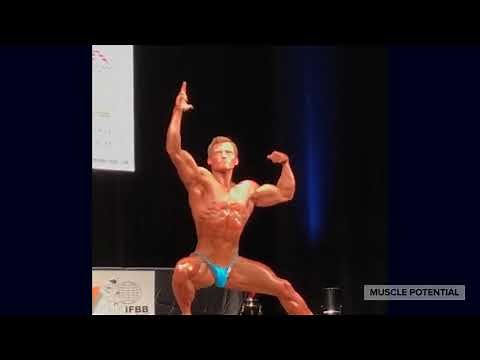 Jake Gamble - 2018 NPC Midwest Battle of Champions - Posing Routine