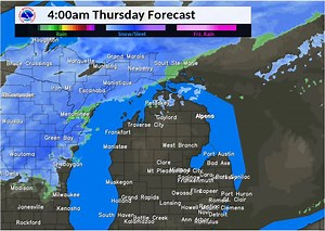 48K views · 200 reactions | Here is forecast radar imagery over the next 36 hours to give you an idea of when the snow will begin. For most areas, the snow should move in late tonight or Thursday morning. It will continue into Thursday night in lake effect areas. | US National Weather Service Gaylord Michigan | Facebook