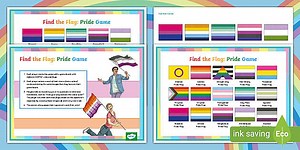 Older Learners: Play the Pride Flag Game