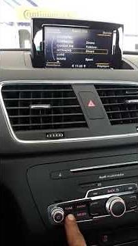 Nouvelle Audi Q3 comment réinitialisé témoin entretien de ServiCe révision / how to reset service Q3