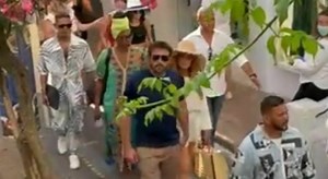 Jennifer Lopez sbarca a Capri con Ben Affleck