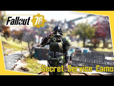 Fallout 76 - Secret Service Camo