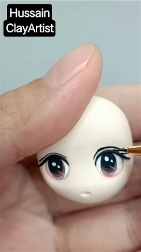 Beautiful girl clay art: Crafting stunning figures at home Part 3 #shorts #viral #girl #clayart