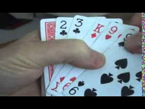 One hand Solitaire