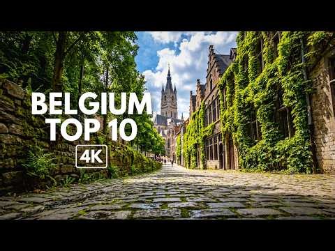 Top 10 Most Beautiful Places in Belgium (4K Travel Guide)