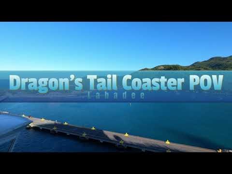 Dragon's Tail Coaster POV (4K) | Labadee