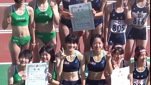 【女子高生】陸上部女子アスリートの腹筋美！