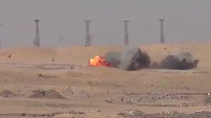 New footage shows Kurdish fighters destroying an ISIS VBIED