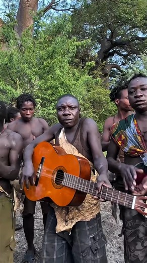 African Village Music 🎸🌿 #rurallife #africanvillage #africanmusic #VillageSong #viralvideo