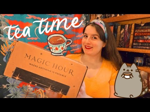 Magic Hour Tea mystery box Unboxing ✨️☕️✨️Luxury Tea Unboxing 🫖