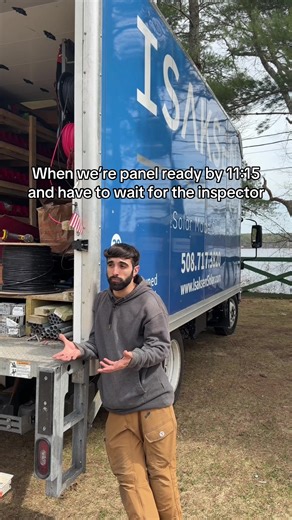 Solar Installation: Inspector Visit 11 AM - 4 PM