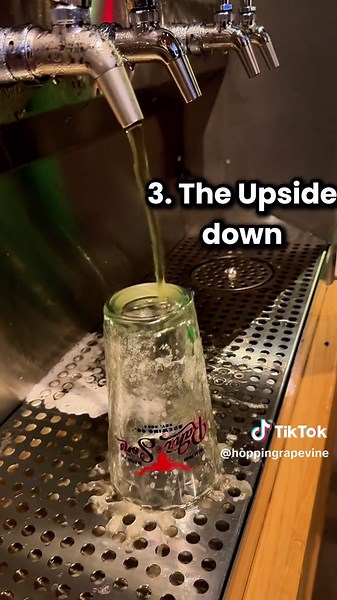 We get asked quite a bit what’s the best way to pour a beer. Before we post that video, here’s one on how NOT to pour a beer. 😎 #beer #draft #beertime #bar #hoppingrapevine