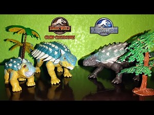 Ankylosaurus Bumpy Juvenil Roar Attack Jurassic World Camp Cretaceous