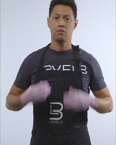 L3 - Level 3 Black Apron- Hair Apron for Hair Stylist - Universal Size Fits Men and Women - Level Three Barber Apron