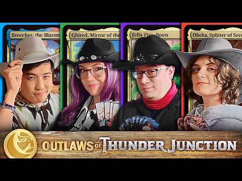Outlaws of Thunder Junction w/Taalia Vess | Game Knights 69 | Magic The Gathering Commander Gameplay