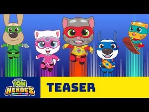 🦸Talking Tom Heroes 🦹 - The Adventure Begins (NEW Series Trailer)