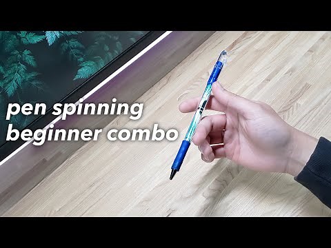 BEGINNER Pen Spinning Freestyle Combo Breakdown