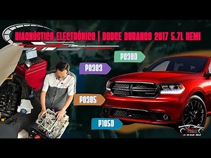 🔧 Diagnóstico Electrónico | Dodge Durango 2017 5.7L HEMI 🚙 | Código P0300, 0303, P0305 y P105D
