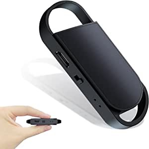 64GB Voice Recorder with Playback, Recorder with Triple Noise Reduction, Mini Recorder with 750 Hours Storage Capacity and 30 Hours Battery Time, for Class Lecture, Interview, Meeting,MP3