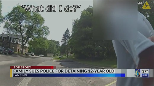 Family sues police for detaining 12-year-old