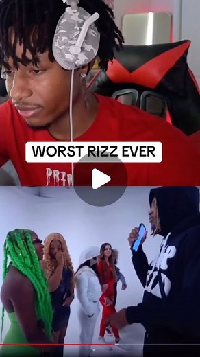 TrueCam 🌹 on Instagram: "Worst rizz ever! Reacting to rizz fails🤦🏽‍♂️ rizz tips riz gone wrong! Face to face reaction L rizz #lrizz #badrizz #facetoface #talktogirls"