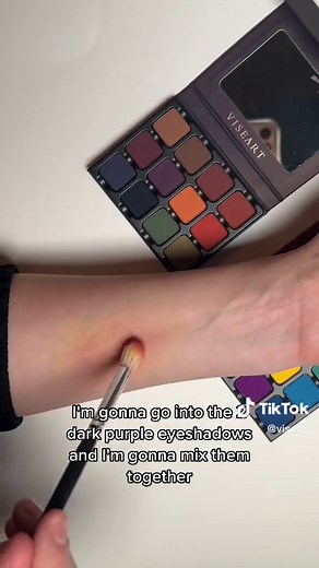 SFX Makeup Tutorial Using Eyeshadows | Viseart SFX Bruised Palette