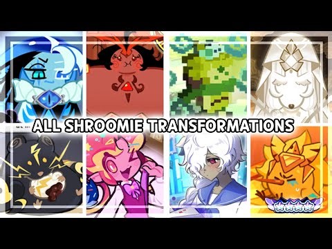 ALL NEW SHROOMIE SHENANIGANS TRANSFORMATIONS! || Cookie Run Kingdom