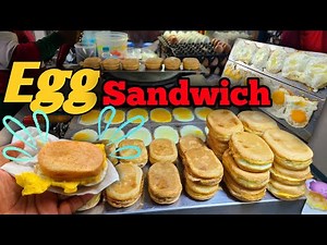 How to Make the Perfect Street Food Egg Sandwich!