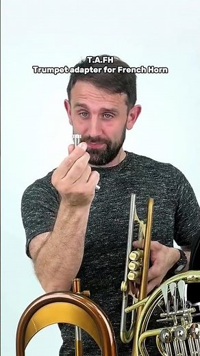 French Horn Mouthpiece Adapter for Trumpet