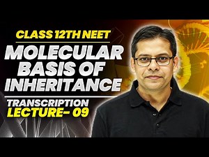 Transcription | Lecture 09 - Introduction Molecular Basis of Inheritance | Class 12th
