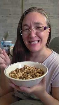 Trying the new high protein Cheerios 🥣 #tasteit