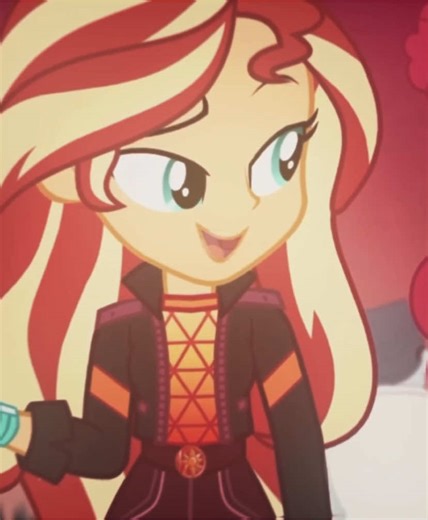 Sunset Shimmer MLP Edit: Fluttershy and Friends