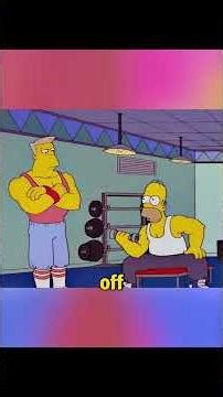 Homer decides to seriously lose weight #anime #animerecap #TheSimpsons