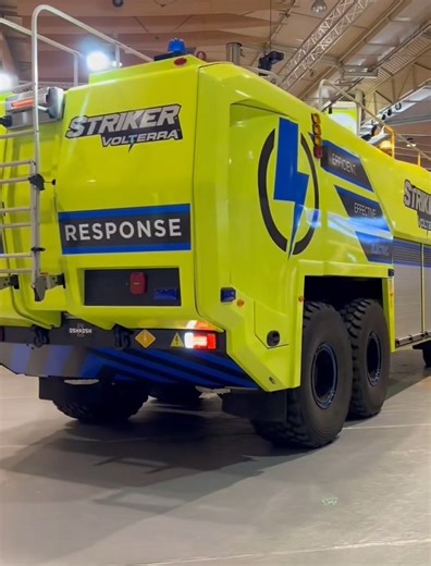 Our #StrikerVolterra electric ARFF is making its debut at the GSE EXPO in Lisbon, Portugal! 🤩 Register for the event: https://www.gse-expo-europe.com/ Follow along on the European Road Tour: https://www.oshkoshairport.com/road-tour-2024 #DrivenToRespond #ElectrifyTheFuture #ARFFWorldwide #ARFFInternational | Oshkosh ARFF