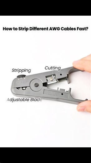 15K views · 79 reactions | How do Strip Different AWG Cable Fast Cat6 UTP Cable installing | ROAD LIFE | Facebook