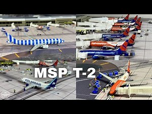 Minneapolis Terminal 2 1:400 Scale | Detailed Look