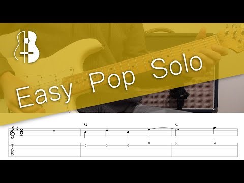 Easy Pop Solo - Play Along with Tabs