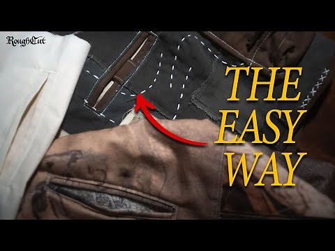 HOW TO SEW A WELTED POCKET