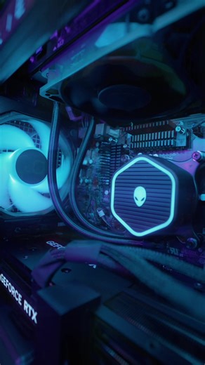 Metade dessas imagens foram geradas por um robozinho! O que acharam? Coisa linda esse Aurora R15!! 😍😍 #Alienware #DellTechnologies #ProcessadoresIntelCore #publi @Intel Gaming