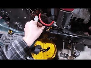 Changing oil on craftsman LT1000