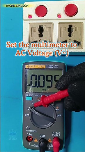 Don’t Measure AC Voltage Until You Watch This! 😳 Multimeter Tutorial