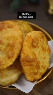 Dal Puri By Kum_icook #dalpuri #dalpurirecipe
