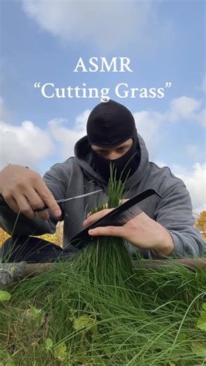 MaskedASMR on Instagram: "ASMR “Cutting Grass” part 1, very satisfying visuals and sounds. #asmr #maskedasmr #maskedman #asmrvideo #asmrsounds #cuttinggrass #grasscutting #grassasmr #foryou #masktok #asmrtist #maskedmen #асмр #асмрвидео #асмрзвуки"