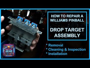 How to Repair a Williams Pinball Drop Target Assembly – Fix Reset Issues!