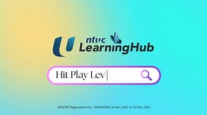 🎶✨ Explore a whole new rhythm of growth. Whether you’re gaining fresh skills or honing the ones you already have, our training programmes are crafted to keep you perfectly in tune with your goals. Find your beat and embrace the joy of learning with courses designed to be as energising and enjoyable as your go-to playlist. Hit Play, Level Up and amplify your professional growth today. 🚀​ 🔍 Search 'Hit Play Level Up' now or check out https://ntuclhub.sg/4a9MmmO to learn more.​ #HitPlayLevelUp #