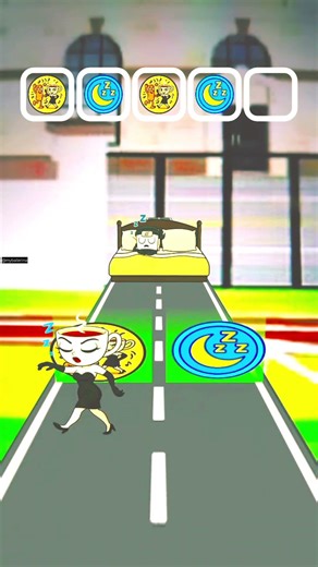 Help the ballerina choose whether to sleep or continue playing #brrbrrpatapim #balerinacappuchina