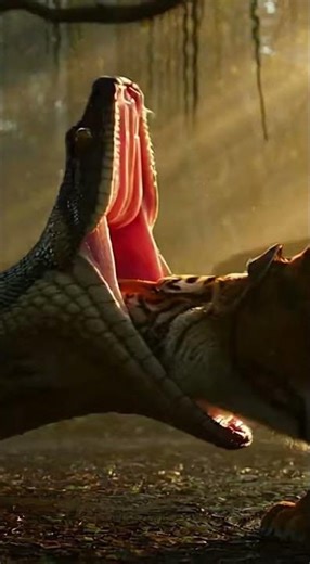 Anaconda vs Tiger1 (아나콘다와 호랑이의 대결) : Outcome of battle