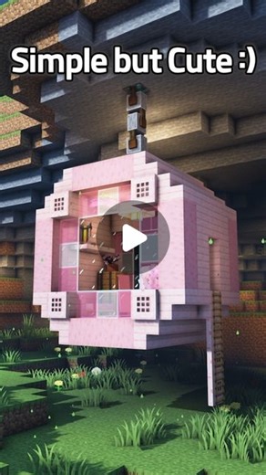 만두민 ManDooMiN on Instagram: "Minecraft Cute Hanging House 🌸 마인크래프트 매달린 예쁜집 짓는법!! ============= ⛏️ Search YouTube "ManDooMiN" 🪧 Made By ManDooMiN 🎵 Background Music Aaron Kenny - Gaiety in the Golden Age https://youtu.be/u5BNQDzXEu8 ============= . #minecraft #minecraftbuilds #minecraftbuild #minecrafthouse #minecraftmemes #minecraftinterior #minecrafters #architecture #modernhome #modernhouse #building #마인크래프트 #건축 #만두민 #cutehouse #minecraftarchitecture #minecraftart #minecraftuniverse #minecr