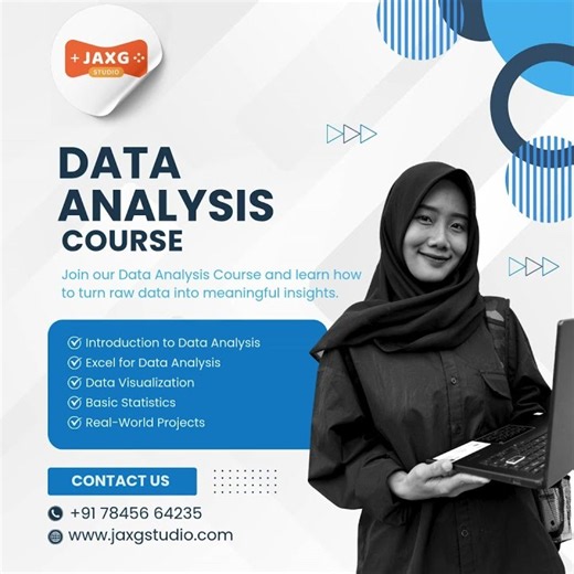 Data Analysis Course | Learn Excel, Dashboards & Data Visualization | JAXG Studio